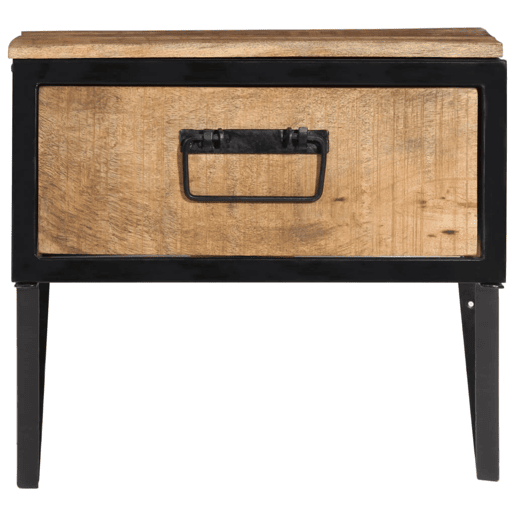 Mesa De Cabeceira - Mesinha De Cabeceira 40x35x40 cm madeira de mangueira maciça