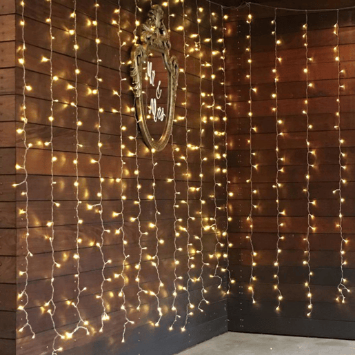 Well Home 768 Luzes de LED Branco Quente com Controle Remoto, 13 Funções e Temporizador