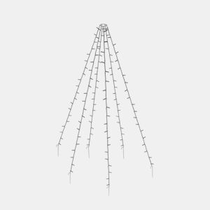 Luzes de bandeira Well Home com 400 LEDs brancos quentes