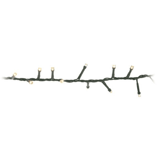 Luzes de Natal Well Home com 560 LEDs brancos quentes - 11 metros
