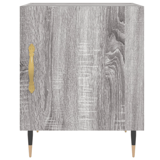 Mesa De Cabeceira - Mesinha De Cabeceira 40x40x50 cm derivados de madeira cinzento sonoma