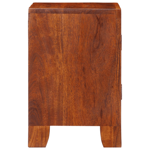 Mesa De Cabeceira - Mesinha De Cabeceira 40x30x45 cm madeira de acácia maciça