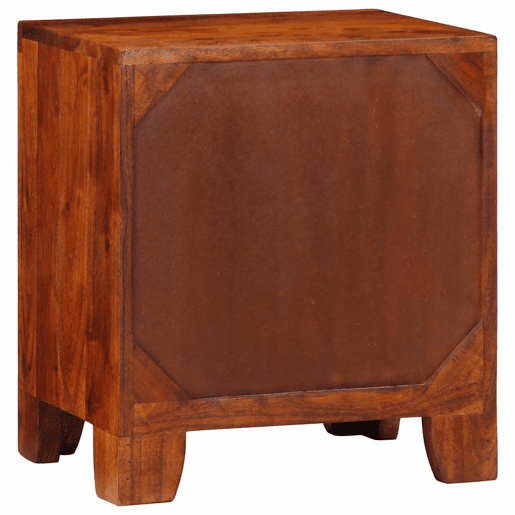 Mesa De Cabeceira - Mesinha De Cabeceira 40x30x45 cm madeira de acácia maciça