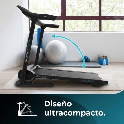 Passadeira Cecotec DrumFit WayHome 1200 Runner Sprint Passadeira Cecotec DrumFit WayHome 1200 Runner Sprint