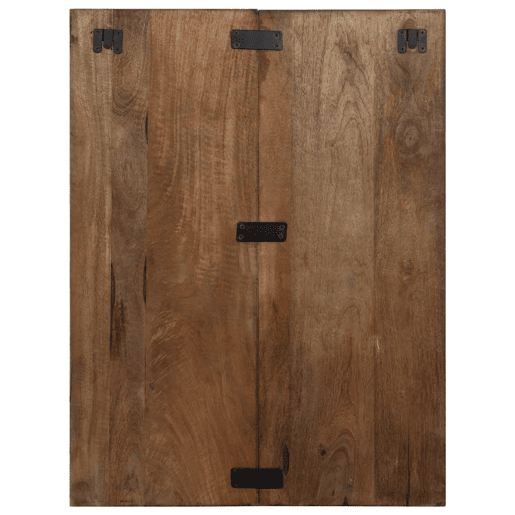 Mesa De Cabeceira - Mesinha De Cabeceira multicor 60x32x80cm madeira maciça recuperada