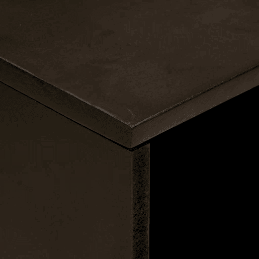 Mesa De Cabeceira - Mesinha De Cabeceira com gaveta Preto e Ouro 50 x 33 x 60 cm