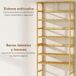 Estantería de Bambú Bambú HOMCOM, hogar - muebles de salón Estantería de Bambú Bambú HOMCOM, hogar - muebles de salón Marrón