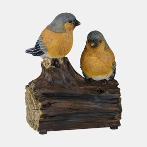 Figura Decorativa para Jardim Progarden com som Ave Figura Decorativa Multicolor Polipropileno