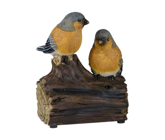 Figura decorativa para jardín progarden con sonido pájaro figura decorativa multicolor polipropileno