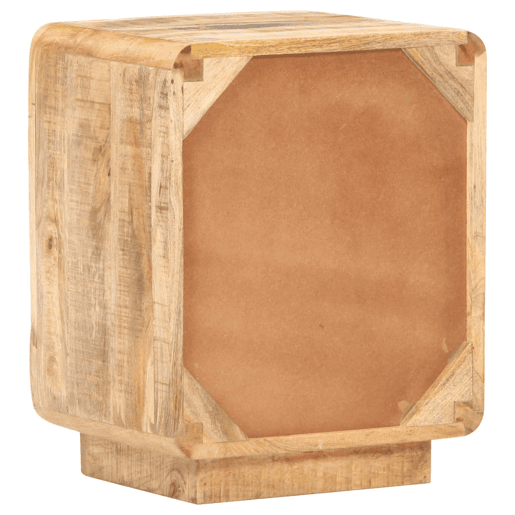 Mesa De Cabeceira - Mesinha De Cabeceira 40x30x50 cm madeira de mangueira áspera