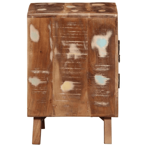 Mesa De Cabeceira - Mesinha De Cabeceira 40x32x46 cm madeira recuperada maciça