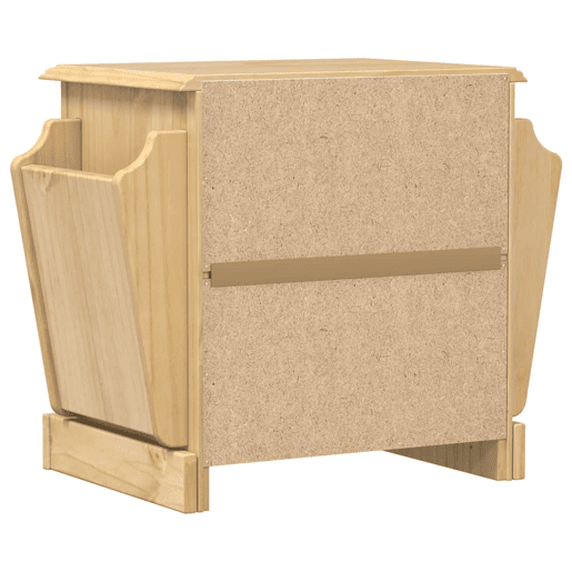 Mesa De Cabeceira - Mesinha De Cabeceira Corona 45x35x47,5 cm madeira de pinho maciça