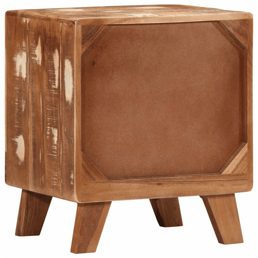 Mesa De Cabeceira - Mesinha De Cabeceira 40x32x46 cm madeira recuperada maciça Mesa De Cabeceira - Mesinha De Cabeceira 40x32x46 cm madeira recuperada maciça