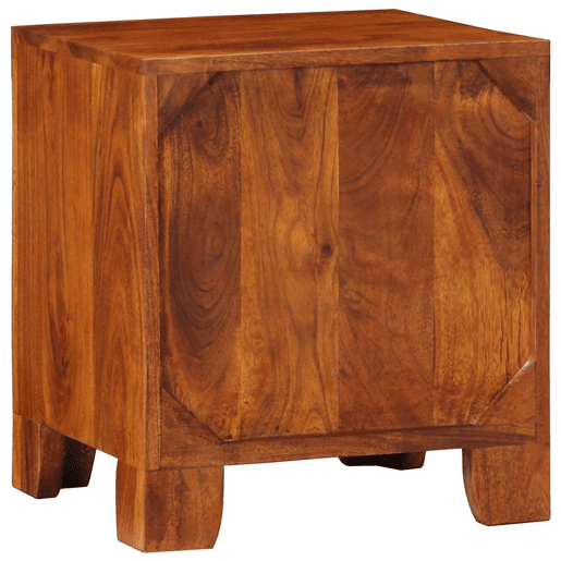 Mesa De Cabeceira - Mesinha De Cabeceira 40x35x45 cm madeira de acácia maciça
