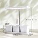 Luz Crecimiento Plantas PP, Aluminio Outsunny Luz Crecimiento Plantas PP, Aluminio Outsunny Blanco