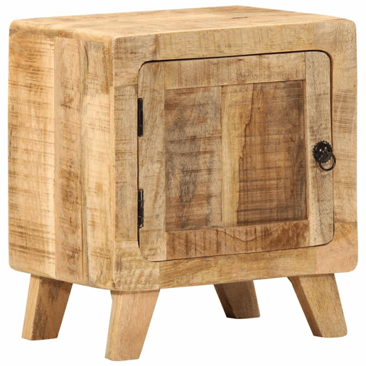 Mesa De Cabeceira - Mesinha De Cabeceira 40x32x46cm madeira de mangueira áspera maciça Mesa De Cabeceira - Mesinha De Cabeceira 40x32x46cm madeira de mangueira áspera maciça