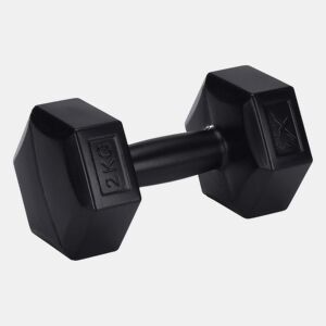 Halteres XQ Max Preto 2 Kg 2 Unidades