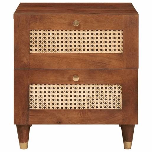 Lote de 2 Mesa De Cabeceira Mesinha De Cabeceira - com gaveta 40 x 33.5 x 46 cm