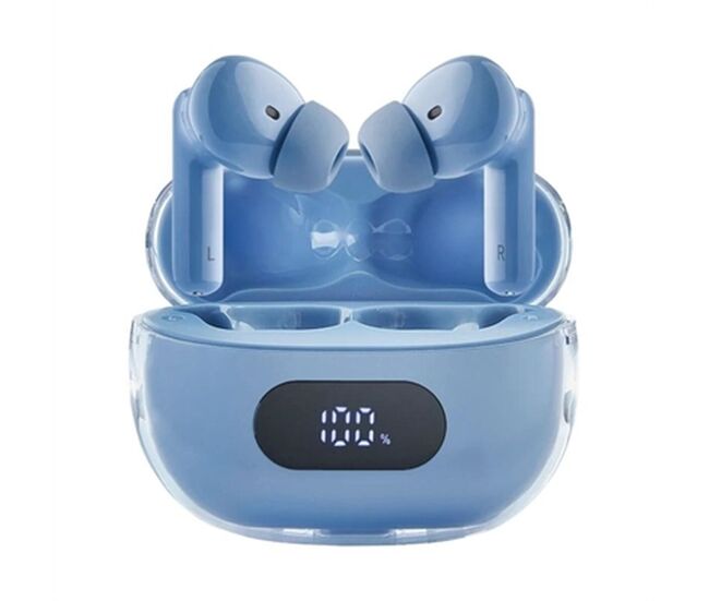 Auriculares con micrófono intenso buds plus auriculares tws anc+enc azul