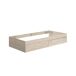 Aro de cama Lago con cajones 96x195 Aro de cama Lago con cajones 96x195 Natural