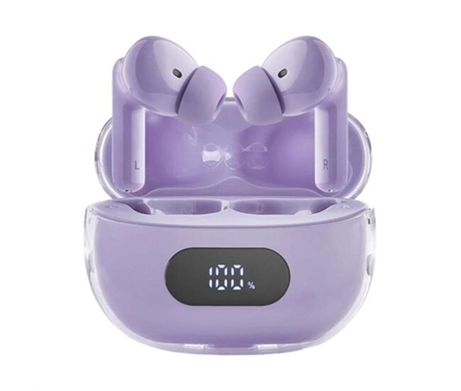 Auriculares con micrófono intenso buds plus púrpura