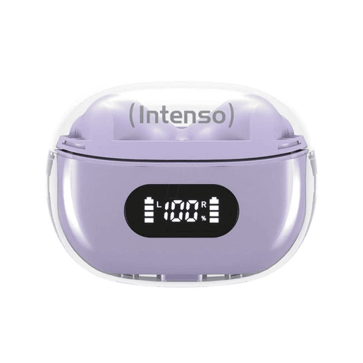 Auriculares com microfone INTENSO Buds Plus Violeta Auriculares com microfone INTENSO Buds Plus Violeta