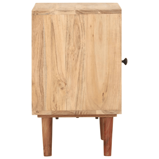 Mesa De Cabeceira - Mesinha De Cabeceira 40x30x50 cm madeira de acácia maciça