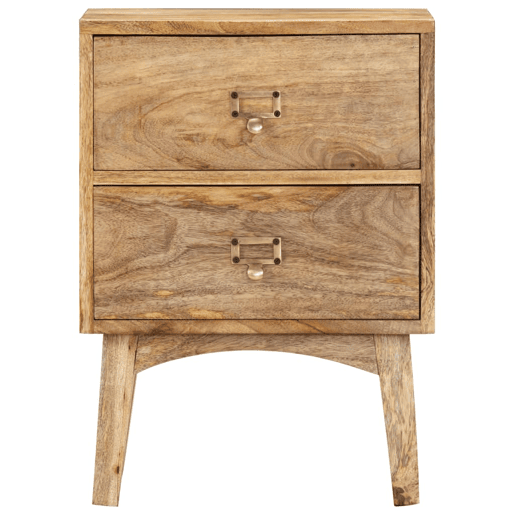 Mesa De Cabeceira - Mesinha De Cabeceira 40x35x55 cm madeira de mangueira maciça Mesa De Cabeceira - Mesinha De Cabeceira 40x35x55 cm madeira de mangueira maciça