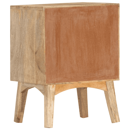 Mesa De Cabeceira - Mesinha De Cabeceira 40x35x55 cm madeira de mangueira maciça Mesa De Cabeceira - Mesinha De Cabeceira 40x35x55 cm madeira de mangueira maciça