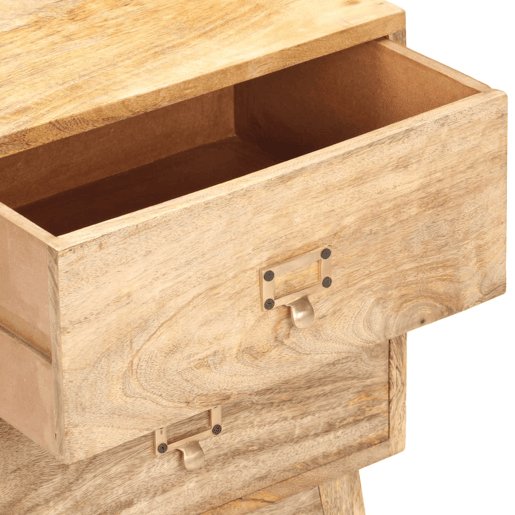 Mesa De Cabeceira - Mesinha De Cabeceira 40x35x55 cm madeira de mangueira maciça Mesa De Cabeceira - Mesinha De Cabeceira 40x35x55 cm madeira de mangueira maciça