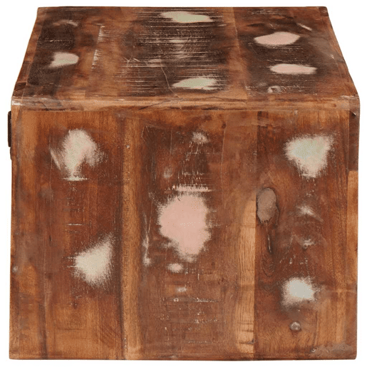 Mesa De Cabeceira - Mesinha De Cabeceira 45 x 30 x 24 cm Madeira recuperada maciça