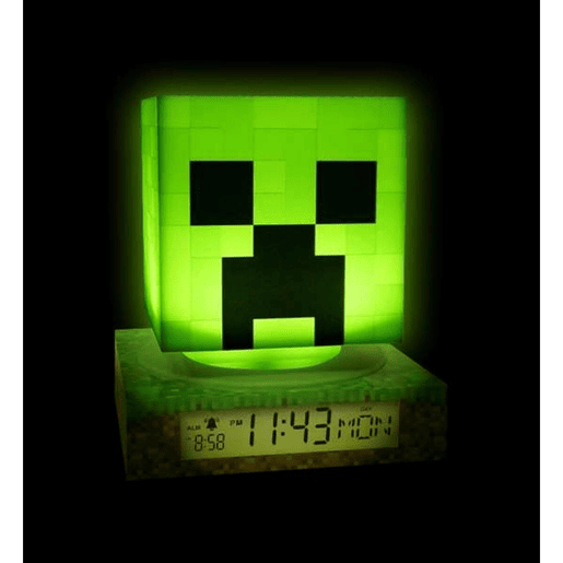Lâmpada de mesa Minecraft Verde Lâmpada de mesa Minecraft Verde