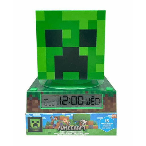 Lâmpada de mesa Minecraft Verde Lâmpada de mesa Minecraft Verde