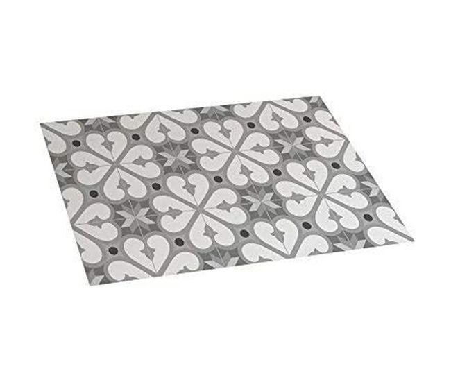 Alfombra stor planet bcn gris 100 % pvc (45 x 75 cm)