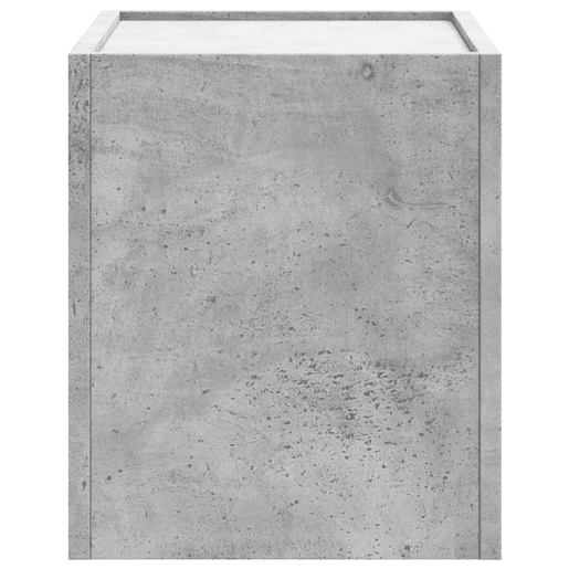 Lote de 2 Mesas De Cabeceira De Parede Mesinhas De Cabeceira - 45x30x35 cm cinzento cimento
