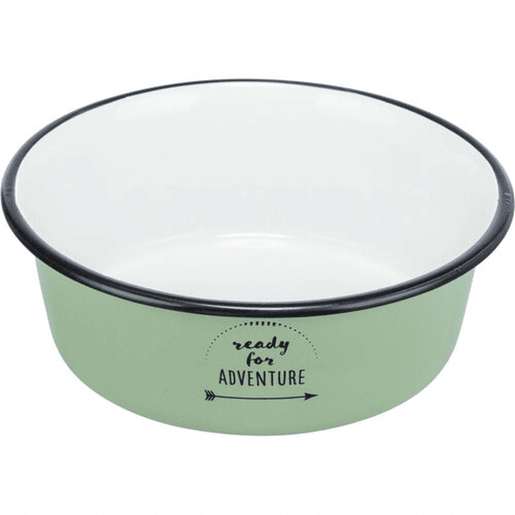 Comedouro para Cão Trixie Verde Ø 12 cm 300 ml Comedouro para Cão Trixie Verde Ø 12 cm 300 ml