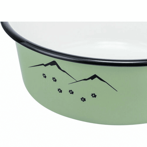 Comedouro para Cão Trixie Verde Ø 12 cm 300 ml Comedouro para Cão Trixie Verde Ø 12 cm 300 ml