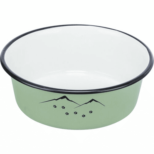 Comedouro para Cão Trixie Verde Ø 12 cm 300 ml Comedouro para Cão Trixie Verde Ø 12 cm 300 ml