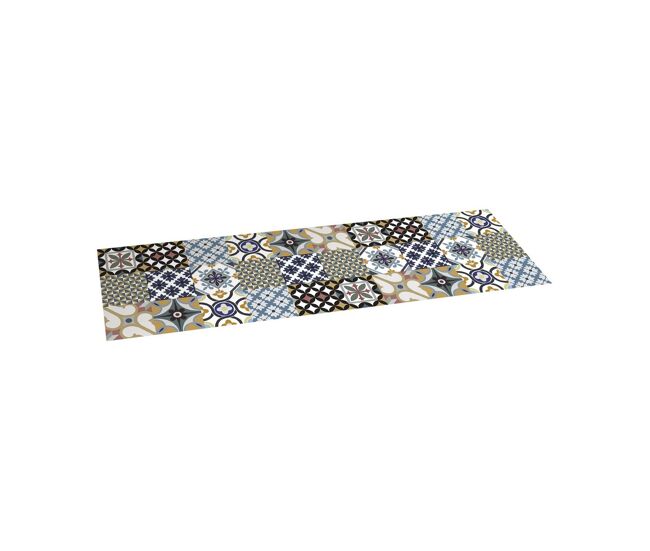 Alfombra vinílica stor planet hidráulico azul 100 % pvc (60 x 200 cm)