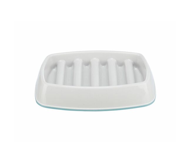 Comedero para perro trixie slow feeding gris ø 11 cm ø 9 cm 250 ml 300 ml 46 × 11 × 30 cm