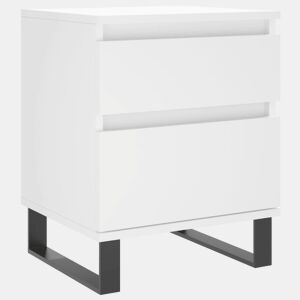 Mesa De Cabeceira - Mesinha De Cabeceira 40x35x50 cm derivados de madeira branco