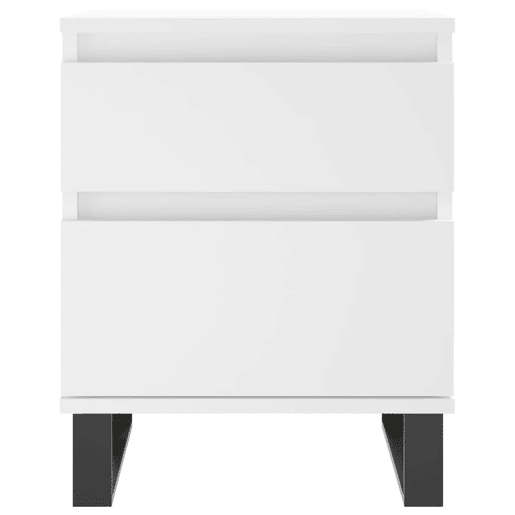 Mesa De Cabeceira - Mesinha De Cabeceira 40x35x50 cm derivados de madeira branco