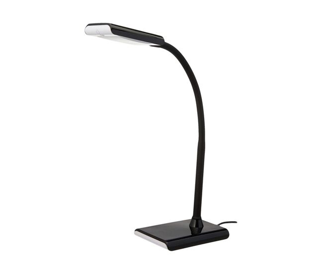 Lámpara de escritorio edm 30117 negro polipropileno 7 w 400 lm 9 x 13 x 33 cm flexo/lámpara de escritorio