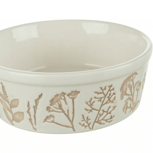 Comedouro para animais de estimação Trixie Branco Taupe 1,2 L Comedouro para animais de estimação Trixie Branco Taupe 1,2 L
