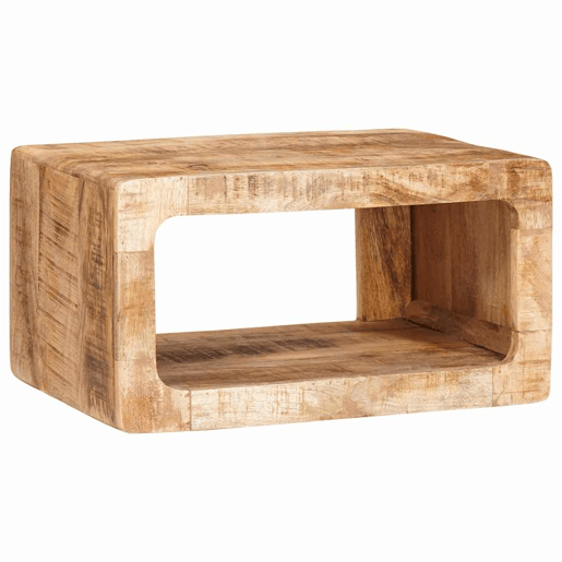 Mesa De Cabeceira - Mesinha De Cabeceira 45 x 30 x 24 cm Madeira de mangueira maciça