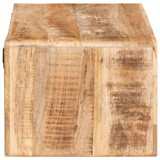 Mesa De Cabeceira - Mesinha De Cabeceira 45 x 30 x 24 cm Madeira de mangueira maciça