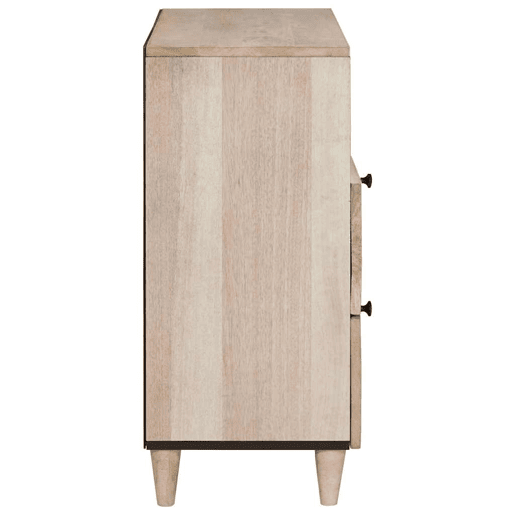 Mesa De Cabeceira - Mesinha De Cabeceira com gaveta Bege 50 x 33 x 60 cm