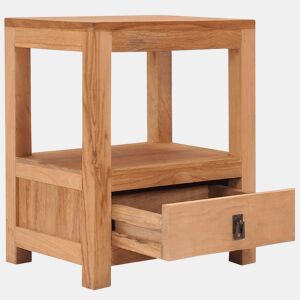 Mesa De Cabeceira - Mesinha De Cabeceira 40x30x50 cm madeira de teca maciça