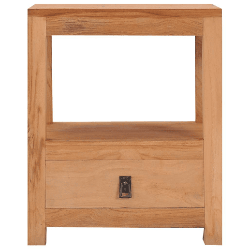 Mesa De Cabeceira - Mesinha De Cabeceira 40x30x50 cm madeira de teca maciça