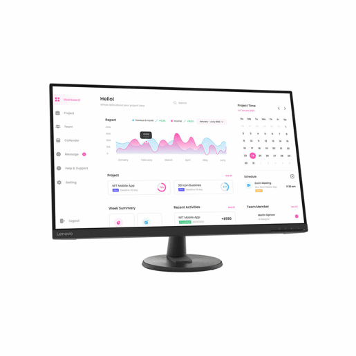 Monitor Lenovo 66FCGAC2EU Full HD 31,5 Monitor Lenovo 66FCGAC2EU Full HD 31,5